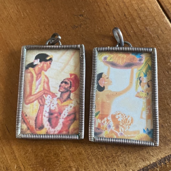 Hawaiian picture pendants - Picture 2 of 5